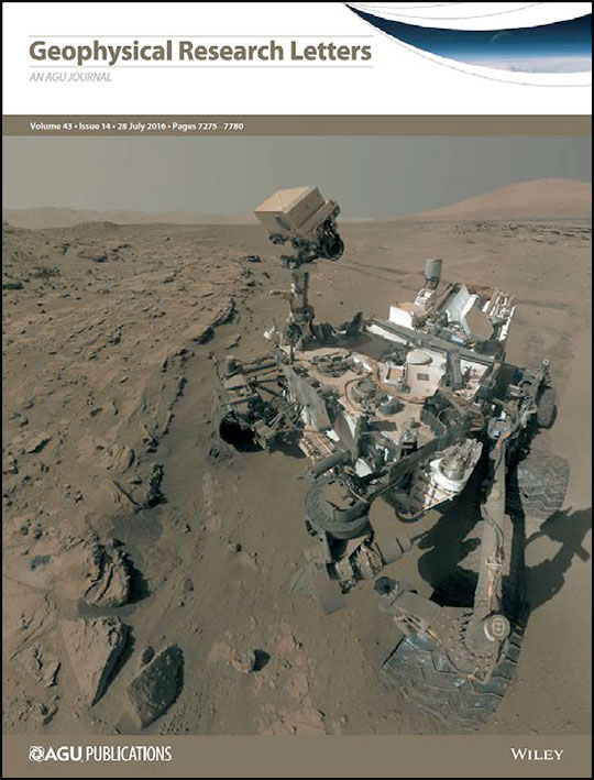The Curiosity rover examines the Dillinger member of the Kimberley formation in Gale crater, Mars,
