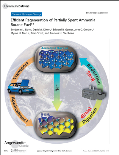 Agewandte Chemie - Efficient Regeneration of Partially Spent Ammonia Borane Fuel